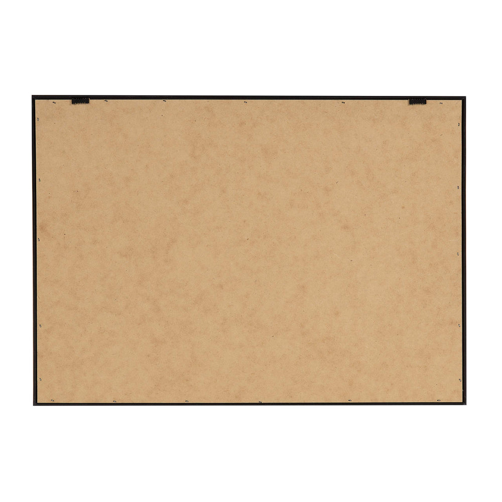 DesignOvation Sylvie Palm Trees and Sun Framed Canvas Wall Art by Kendra Dandy, 18x24 Gold, Coastal Wall - Mounted Home Decor - From Where - 