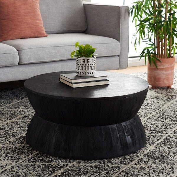 Detroit Black Coffee Table - From Where - 