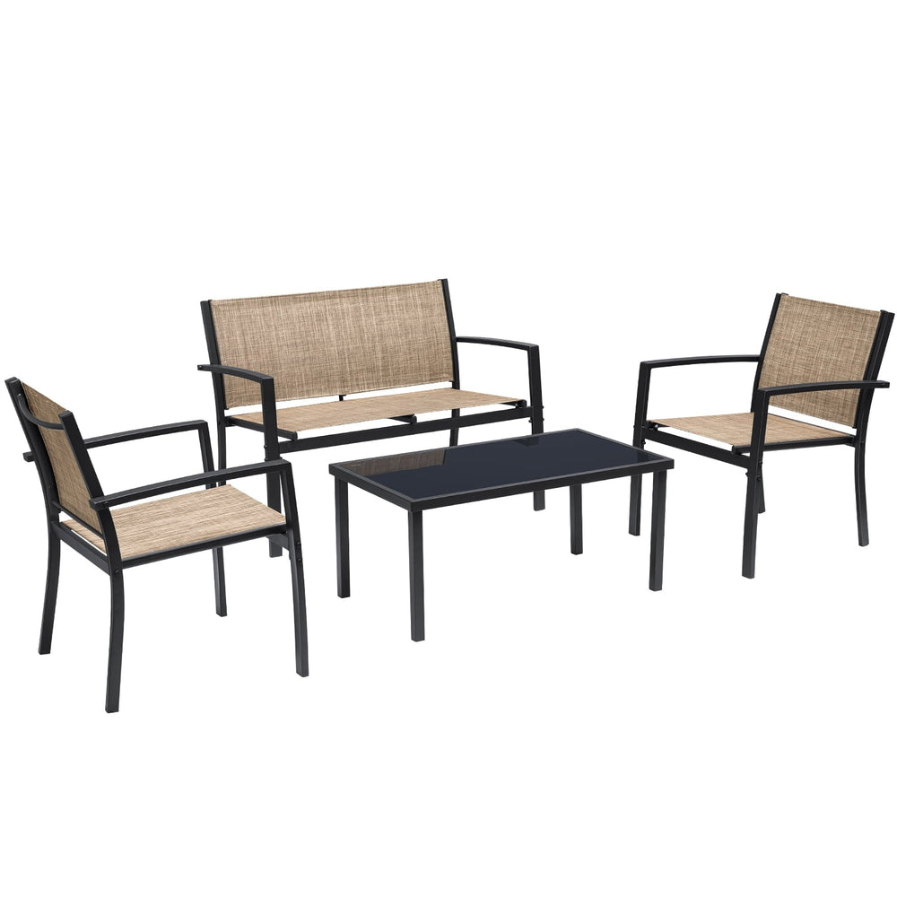 Devoko 4 Pieces Patio Furniture - From Where -