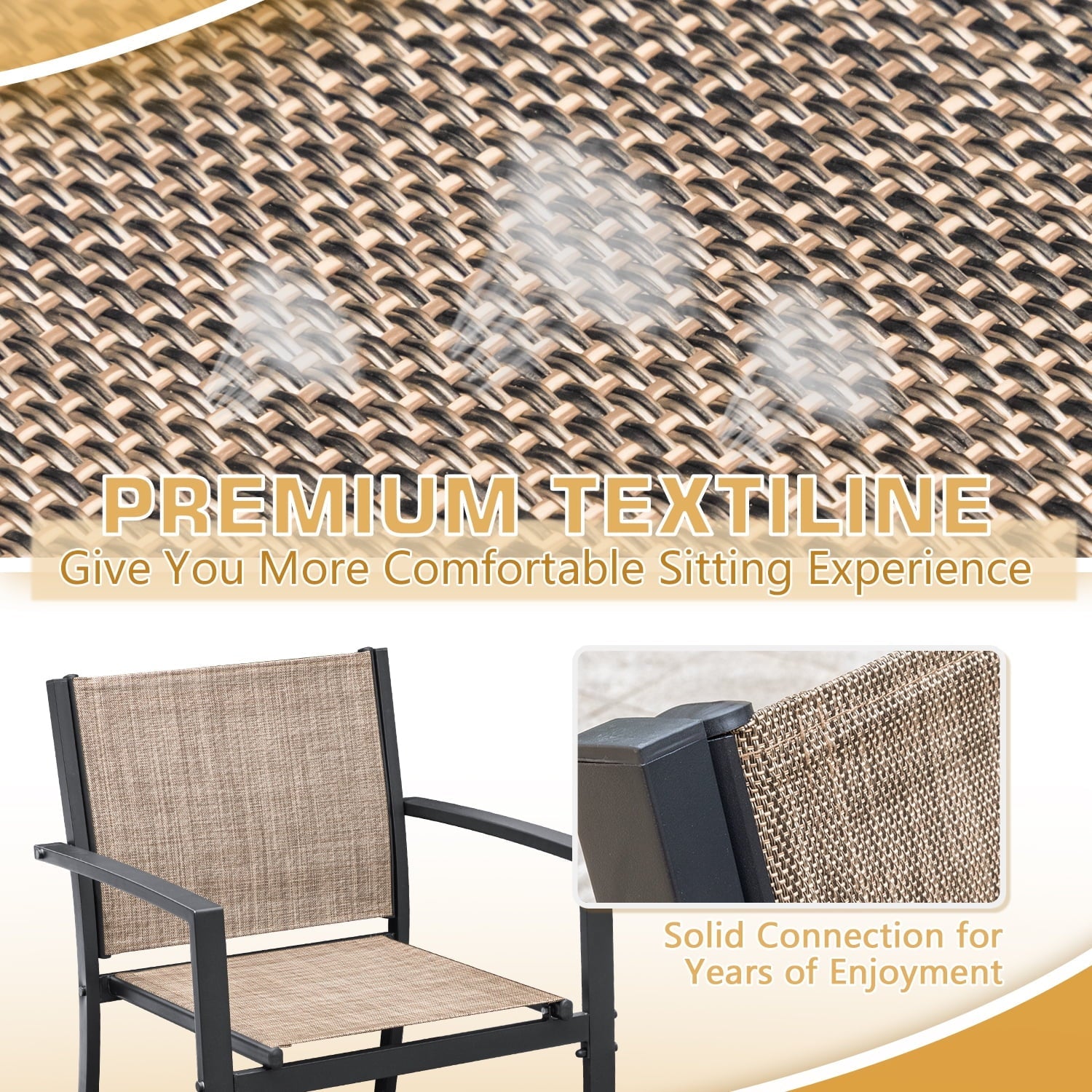 Devoko 4 Pieces Patio Furniture - From Where - 