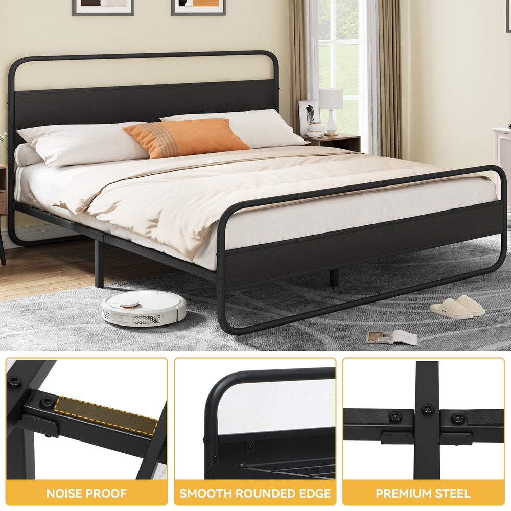 Dextrus King Bed Frame - From Where -