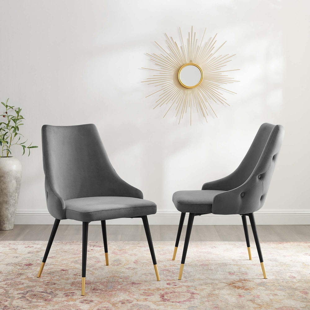 Diana Velvet Dining Chair - From Where - 