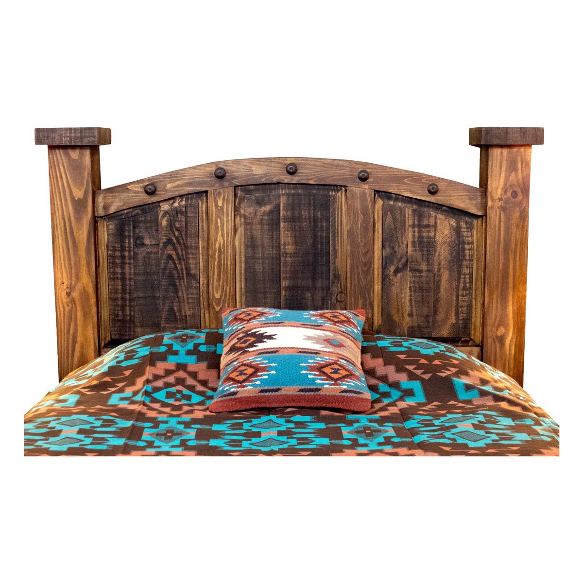 Diesha Solid Wood Standard Bed - From Where - 