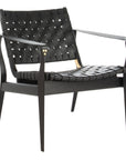 Dilan Leather Safari Chair - From Where - 