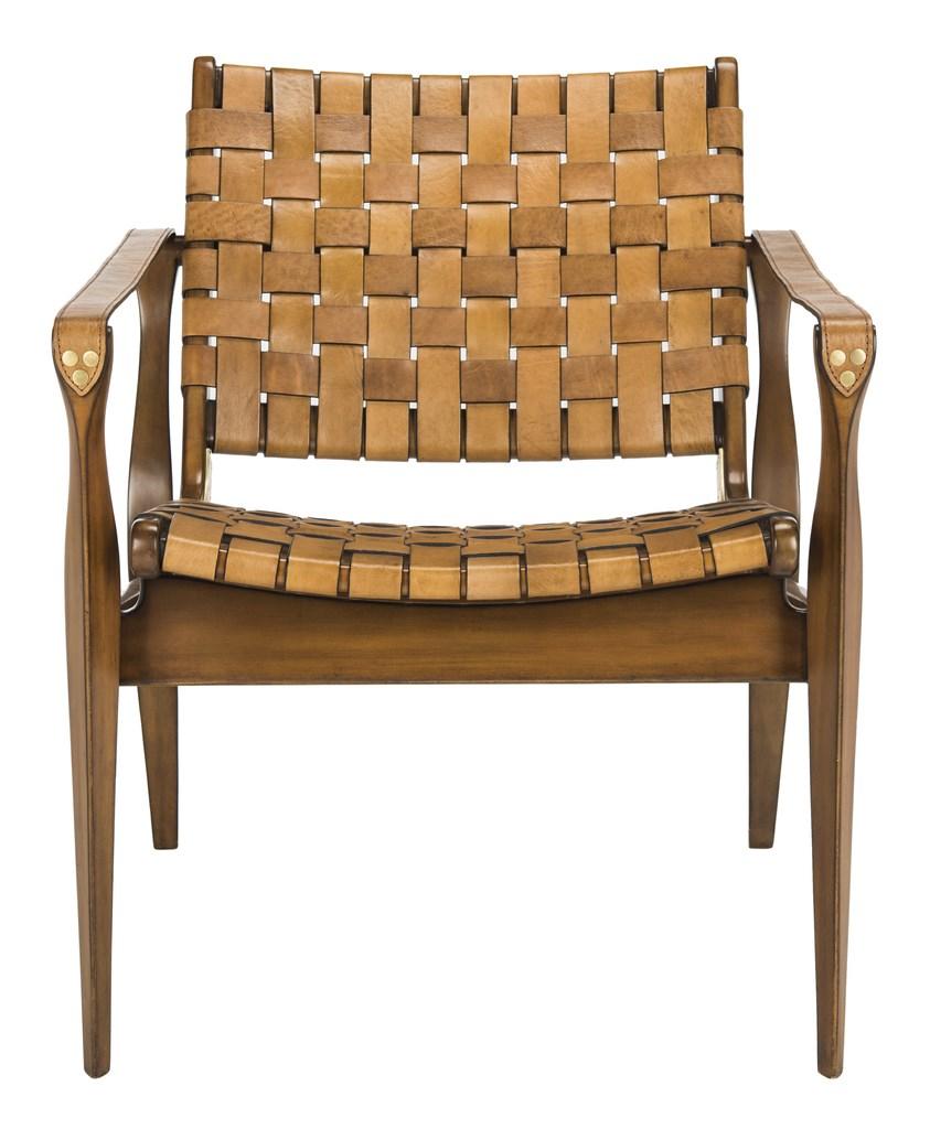 Dilan Leather Safari Chair - From Where - 