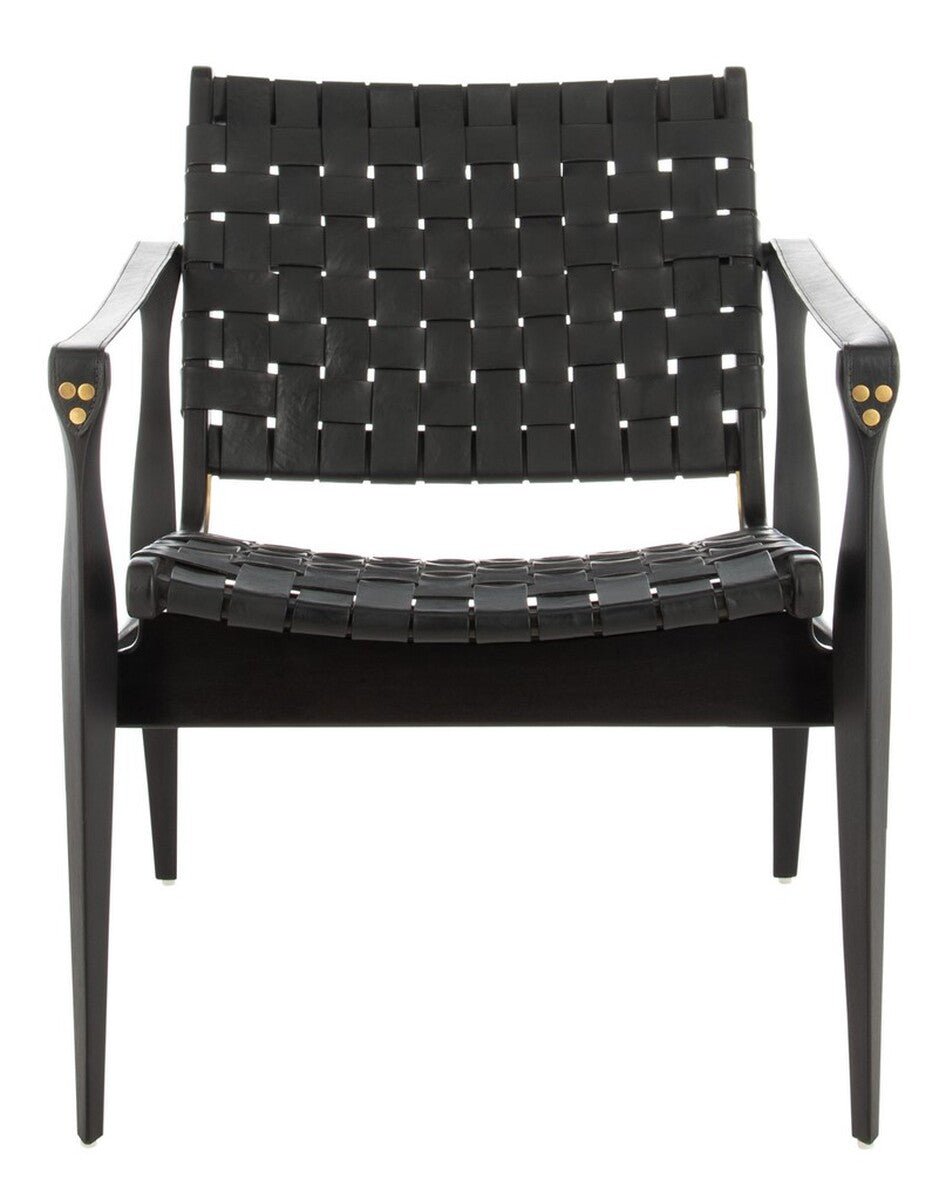 Dilan Leather Safari Chair - From Where - 