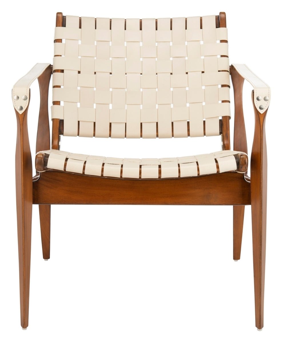 Dilan Leather Safari Chair - From Where - 