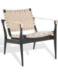 Dilan Leather Safari Chair - From Where - 