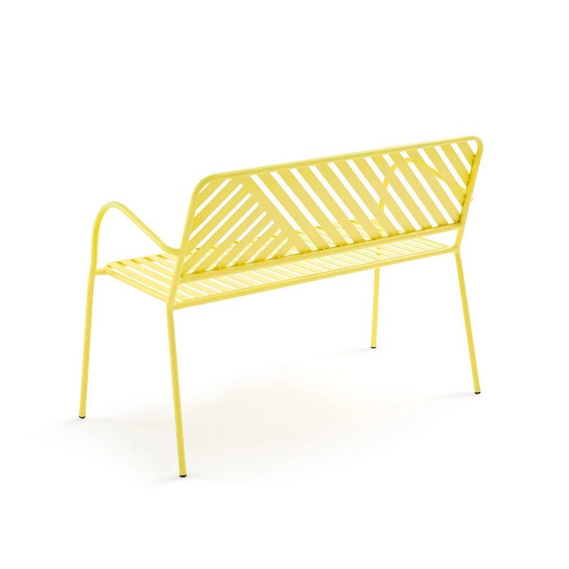 Dimino Steel Garden Bench - From Where - 