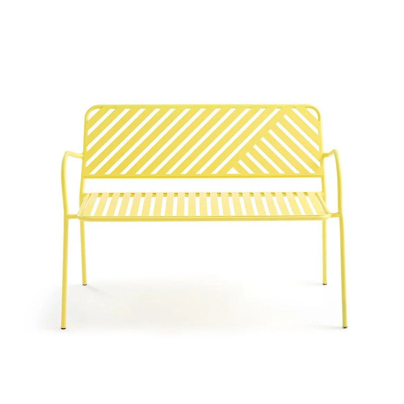 Dimino Steel Garden Bench - From Where - 