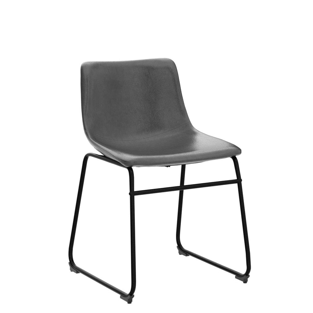 Dining Chairs with Metal Leg (Set of 2) - From Where - 