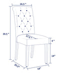 Dining Set Parsons Chairs - From Where - 