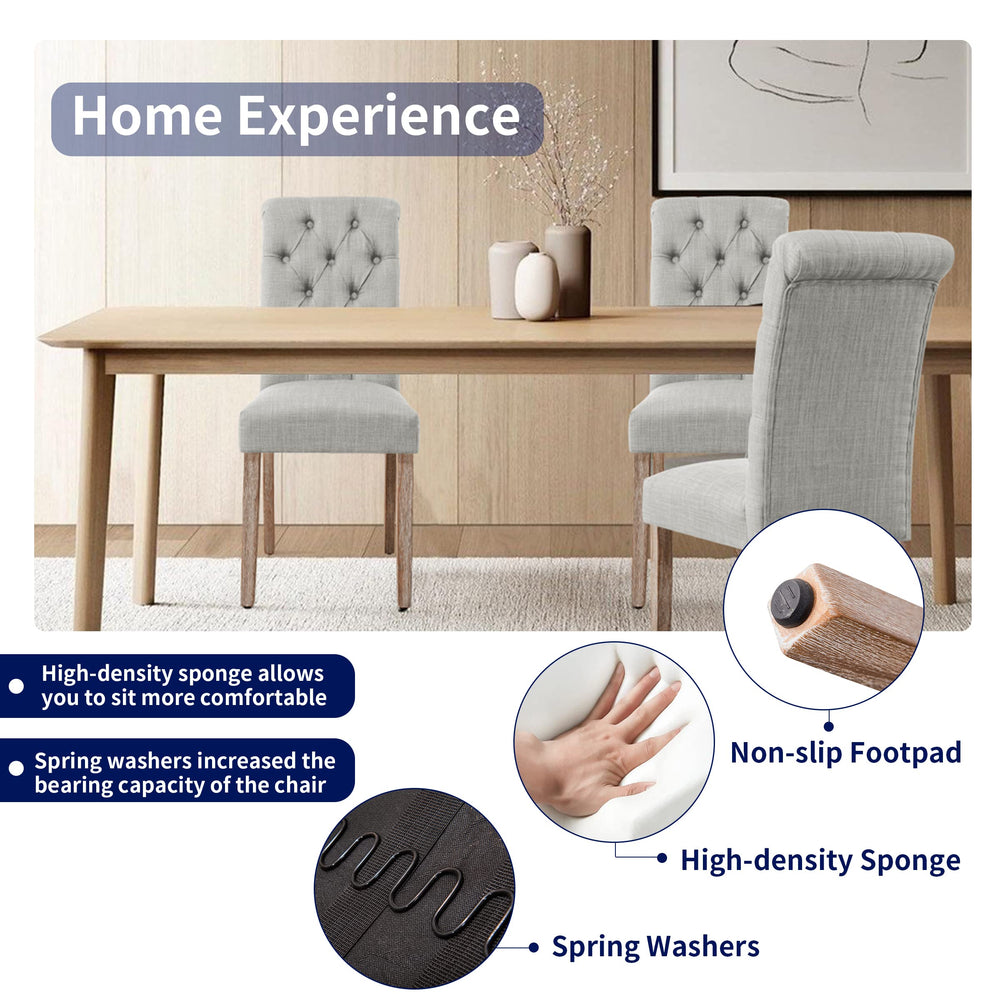 Dining Set Parsons Chairs - From Where - 