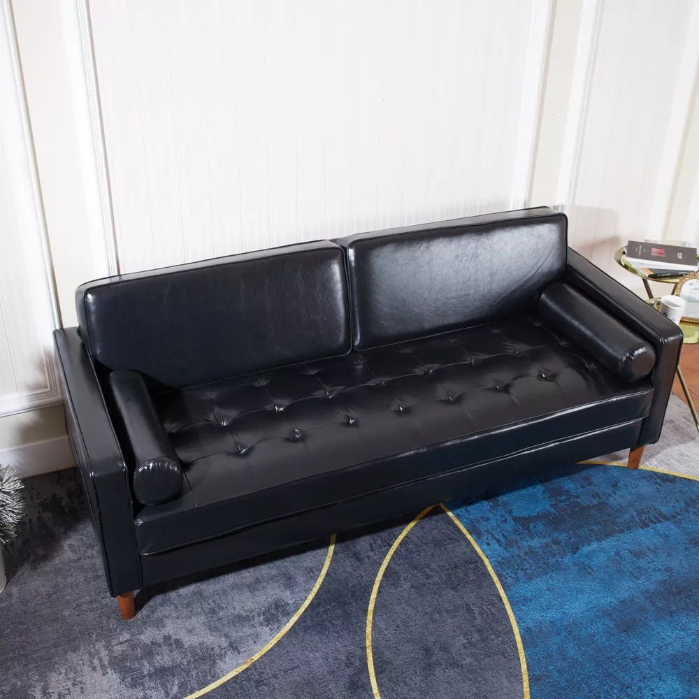 Dometour Leather Sofa - From Where - 