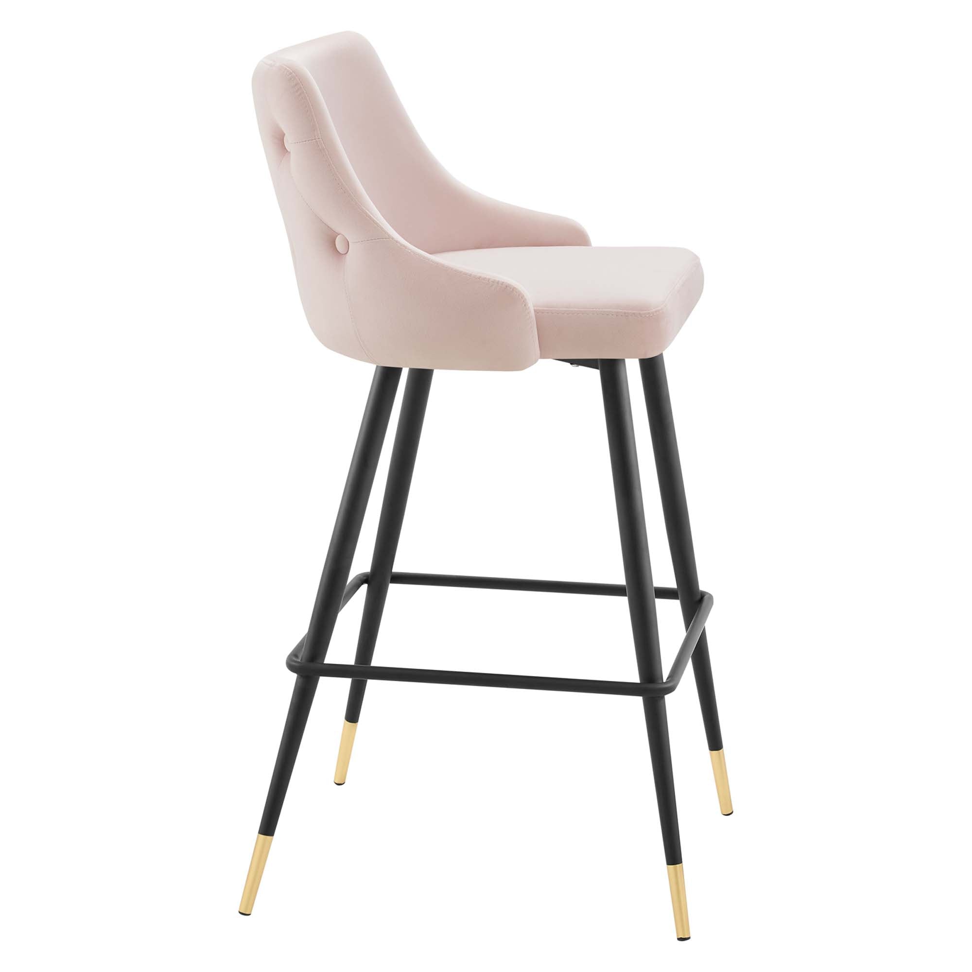 Doris Velvet Barstools - From Where - 