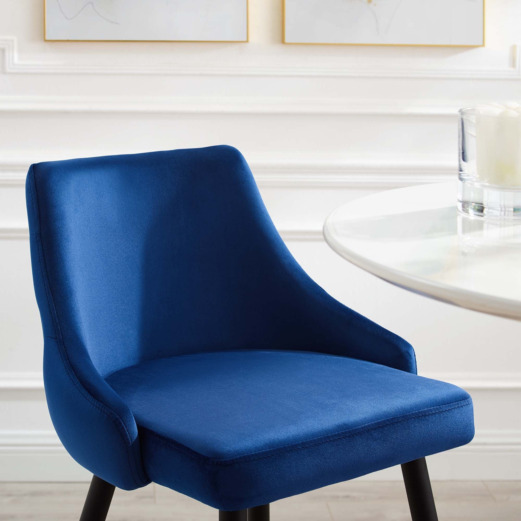 Doris Velvet Barstools - From Where - 