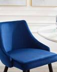 Doris Velvet Barstools - From Where - 