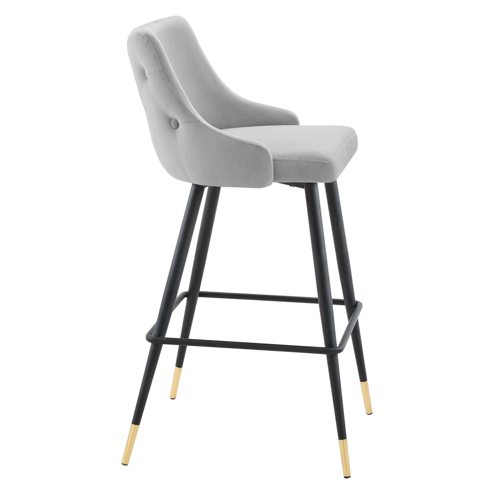 Doris Velvet Barstools - From Where - 