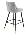 Doris Velvet Barstools - From Where - 