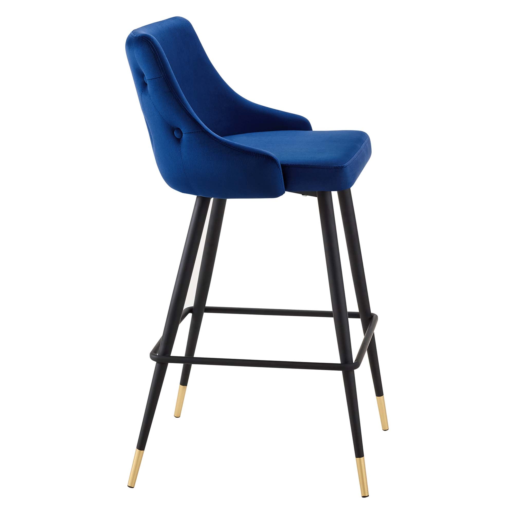 Doris Velvet Barstools - From Where - 