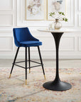 Doris Velvet Barstools - From Where - 