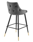 Doris Velvet Barstools - From Where - 