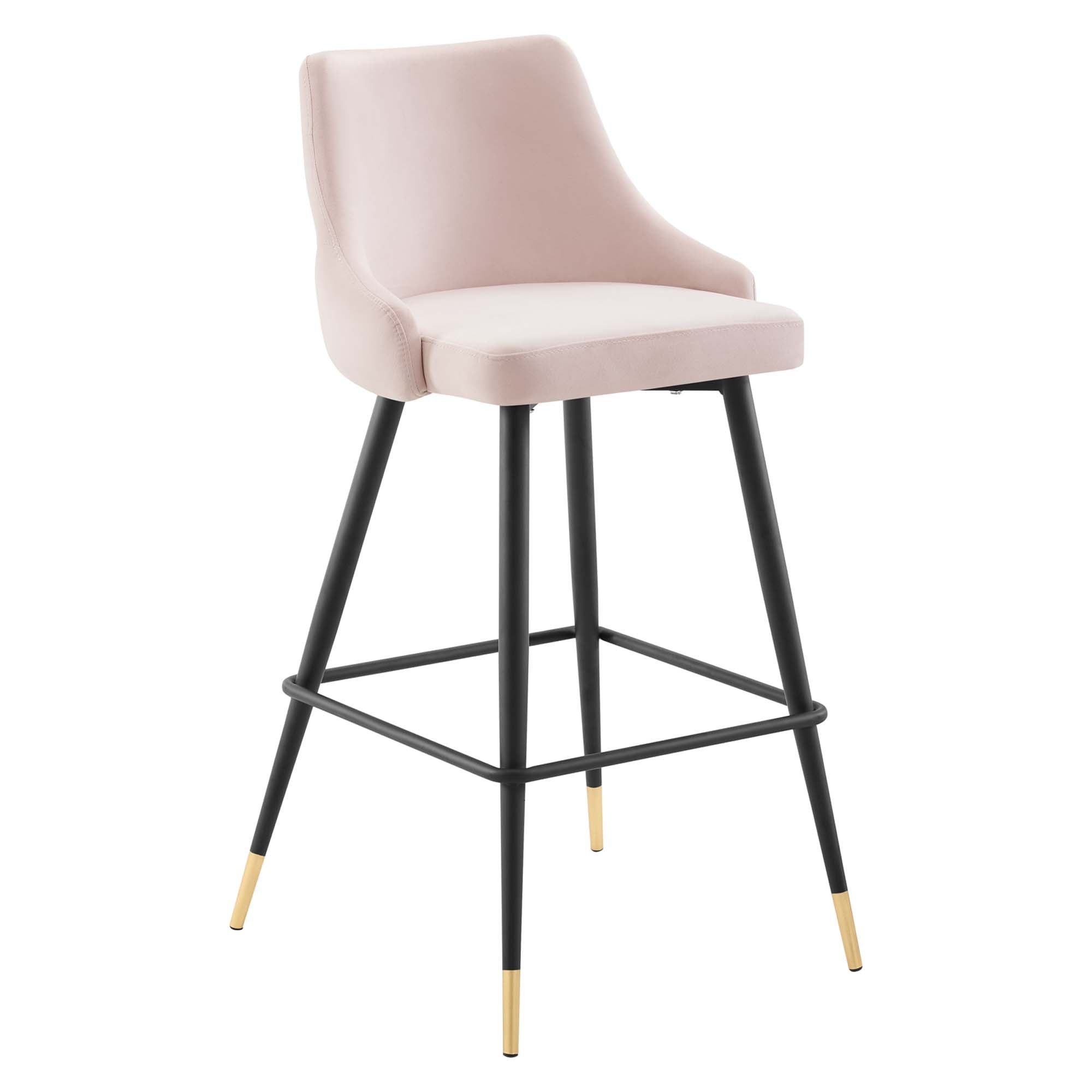 Doris Velvet Barstools - From Where - 
