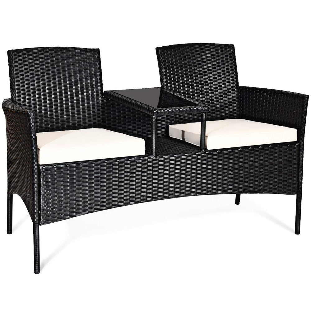 DORTALA Outdoor Patio Loveseat - From Where - 