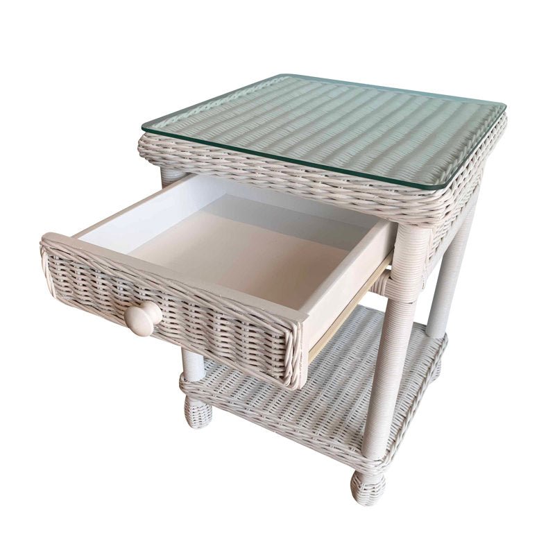 Dorthy Wicker Nightstand - From Where - 