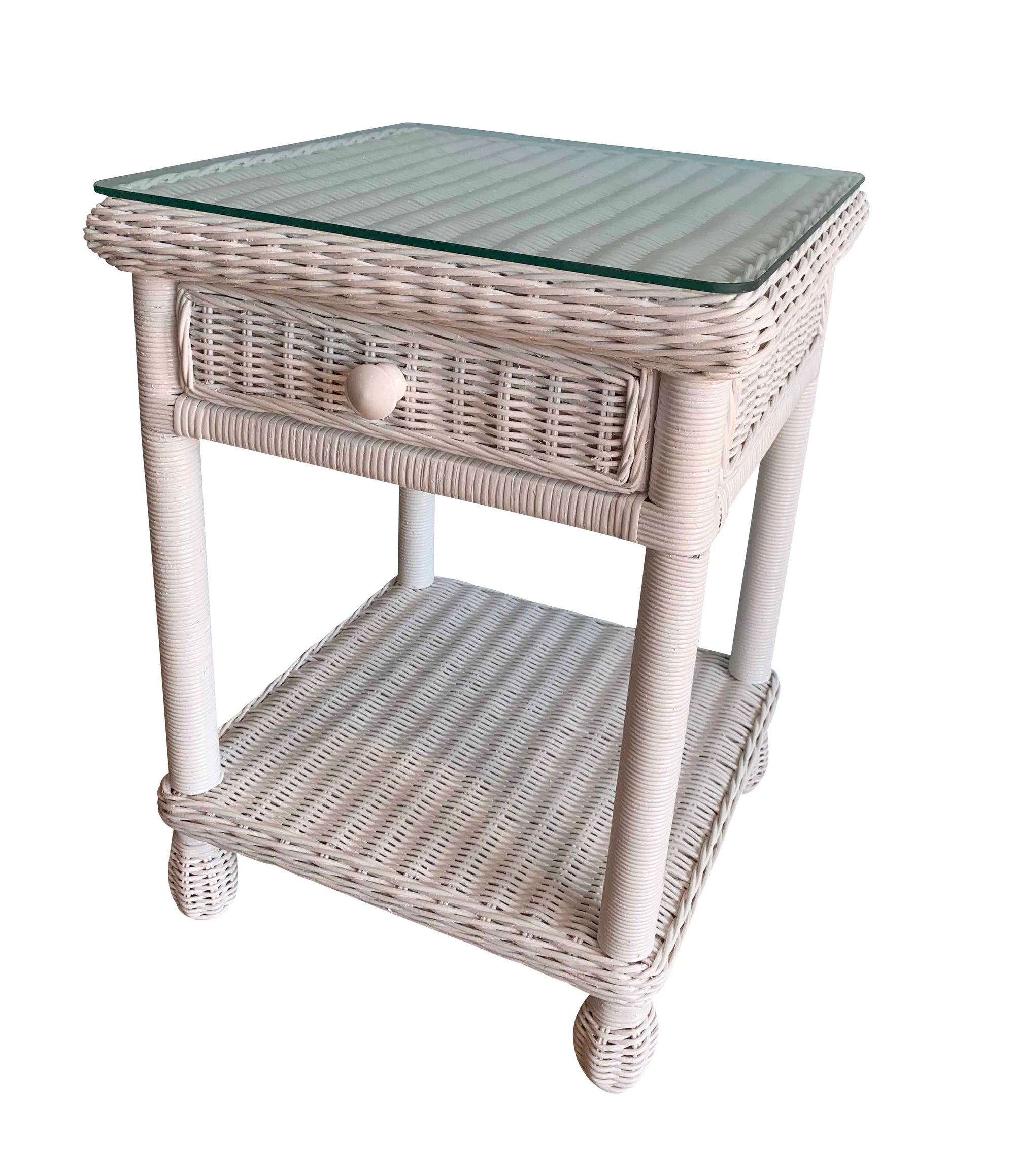 Dorthy Wicker Nightstand - From Where - 