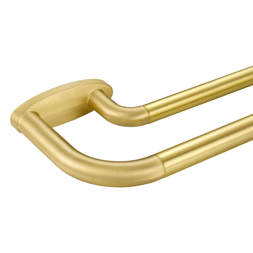 Double Curtain Rods Brass - From Where - 