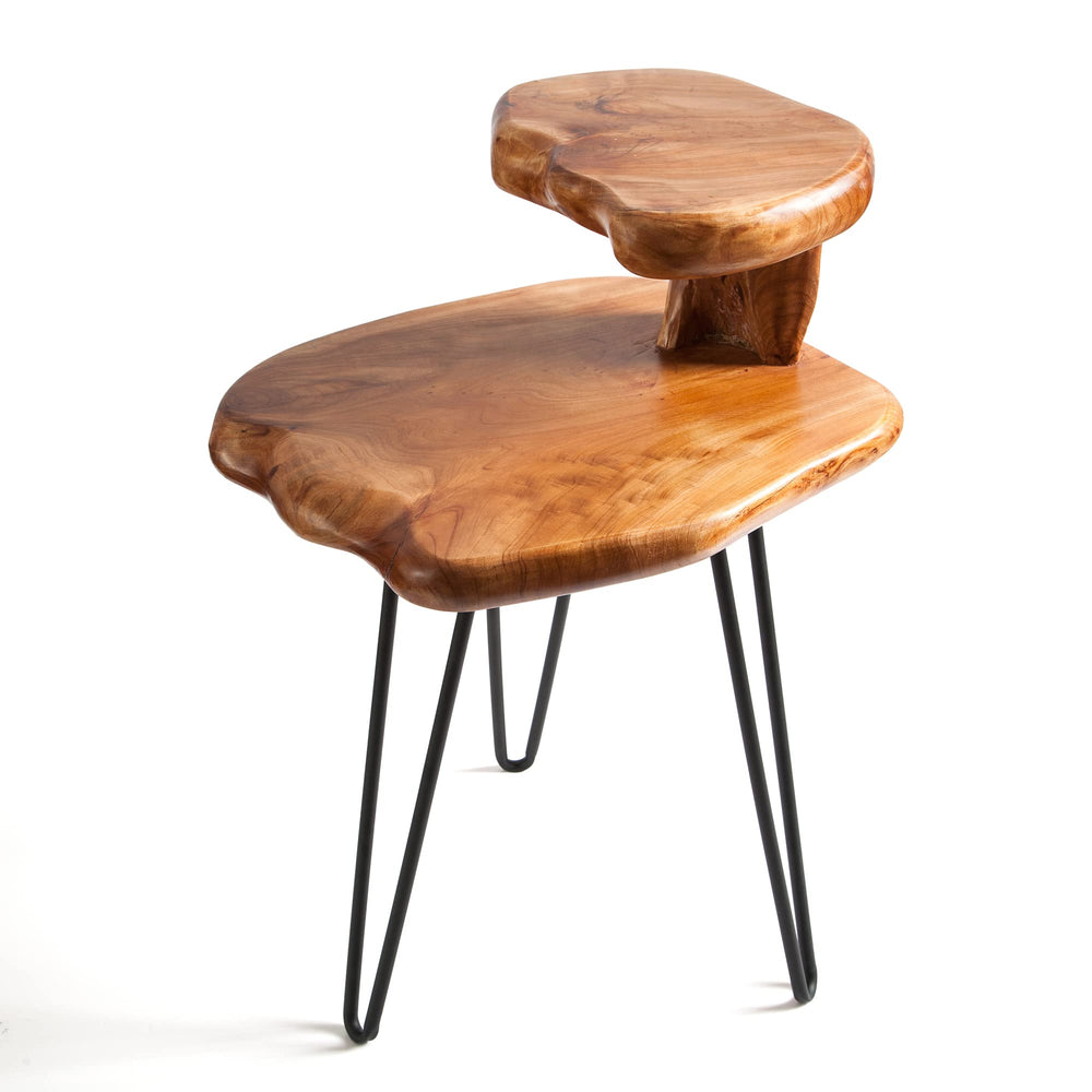 Double - Deck Solid Wood Coffee Table - From Where - 