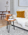 Double - Deck Solid Wood Coffee Table - From Where - 