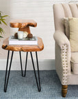 Double - Deck Solid Wood Coffee Table - From Where - 
