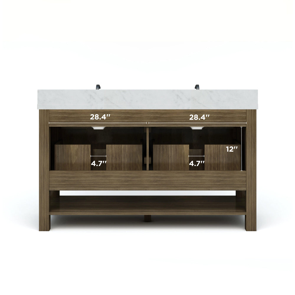 Double Sink Bathroom Vanity - From Where - 