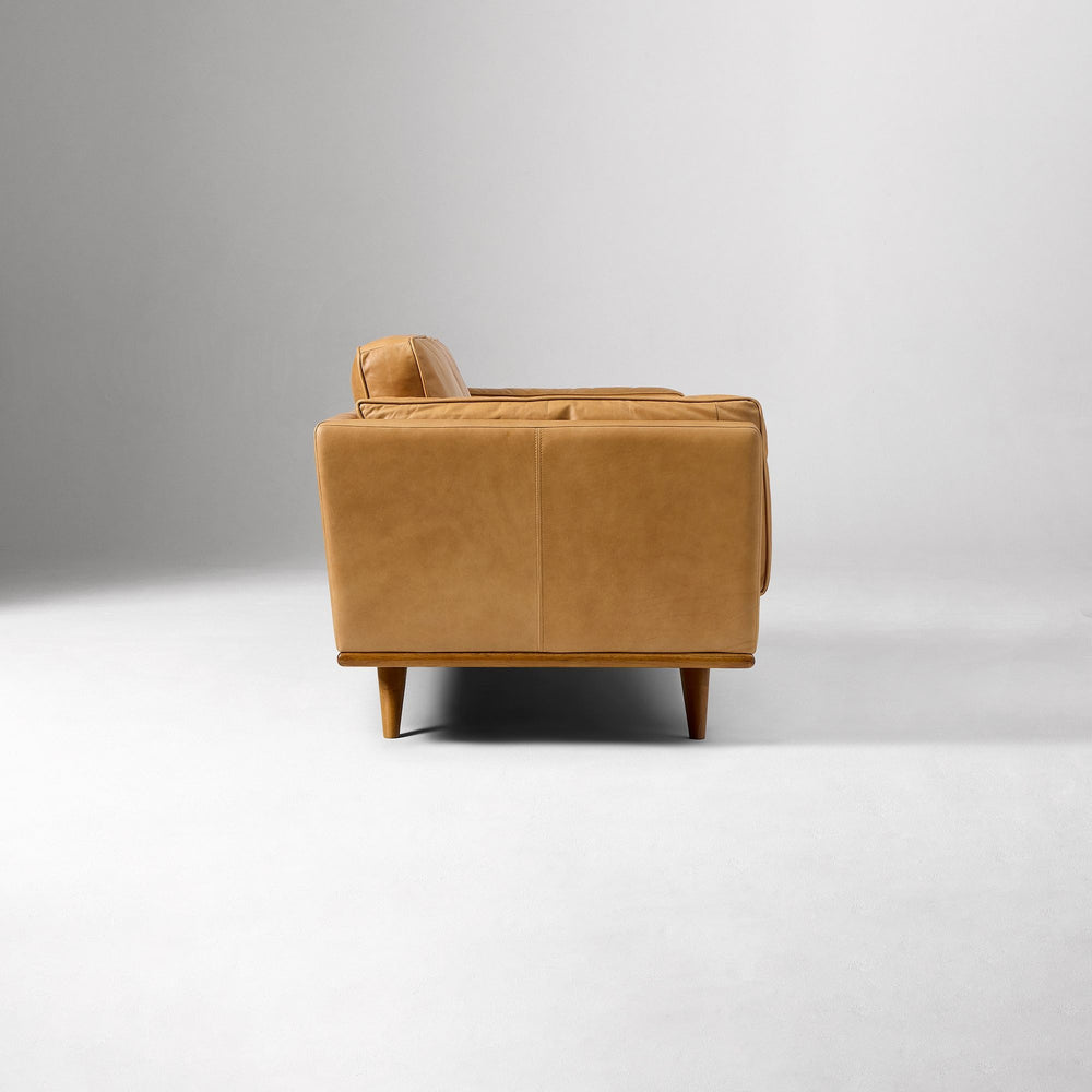 Zander Leather Sofa (90")