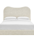 Seluna Boucle Queen Platform Bed