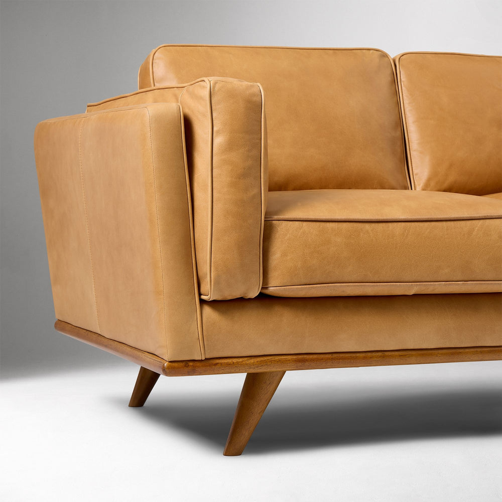 Zander Leather Sofa (90")