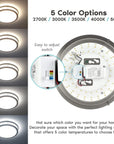 12 Inch LED Flush Mount Ceiling Light