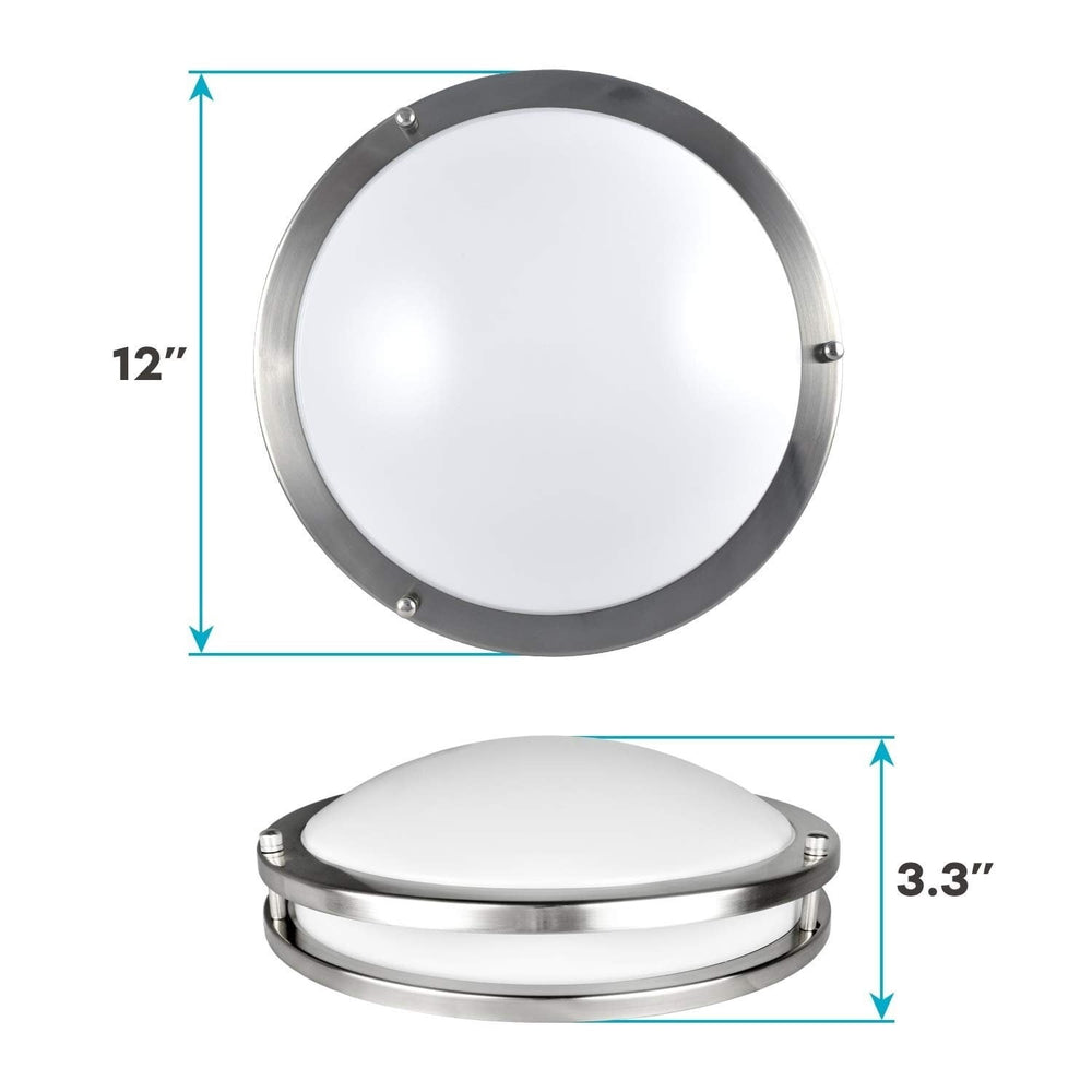 12 Inch LED Flush Mount Ceiling Light