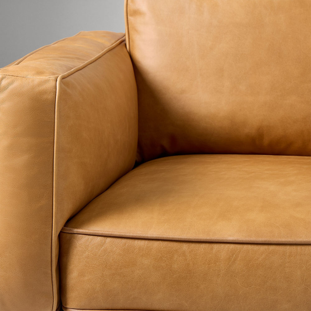 Zander Leather Sofa (90")