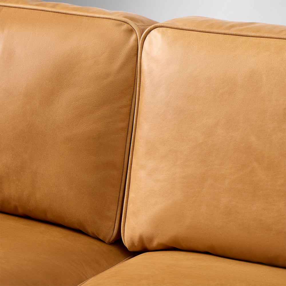 Zander Leather Sofa (90")