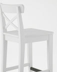 INGOLF Bar stool with backrest