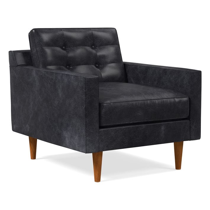Drake Leather Chair - From Where - 