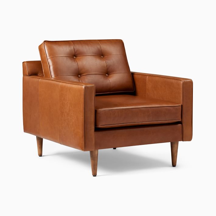 Drake Leather Chair - From Where - 
