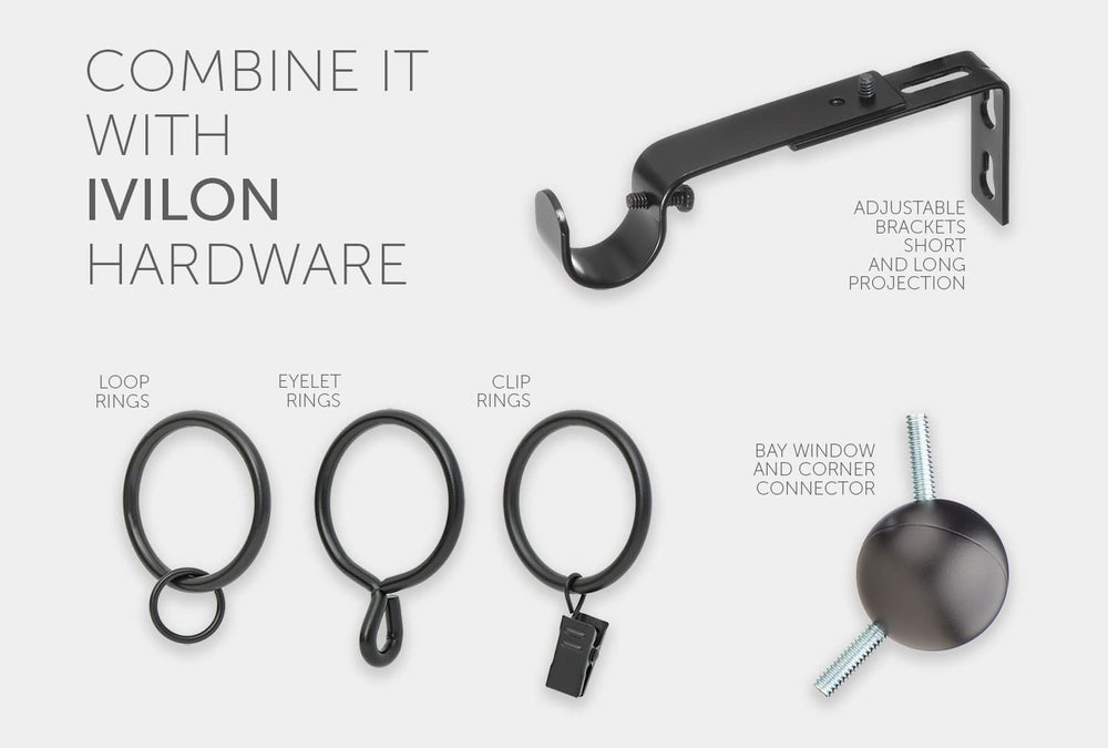 Drapery Window Curtain Rod - From Where - 