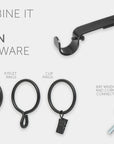 Drapery Window Curtain Rod - From Where - 