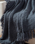 Dreamy Handwoven Fringe Throw - From Where Finds - 