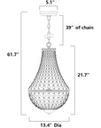Drexel 6 - Light Empire Chandelier - From Where - 