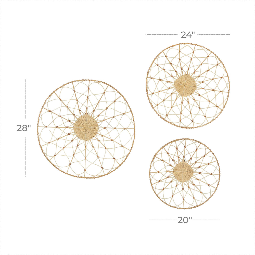 Dried Plant Plate Home Wall Decor - From Where - 